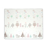 Covoras de Joaca, cu doua fete, termoizolant, cu literele trafic urban si parc, Multicolor, 200 x 180 x 0.8 cm - Daro Online